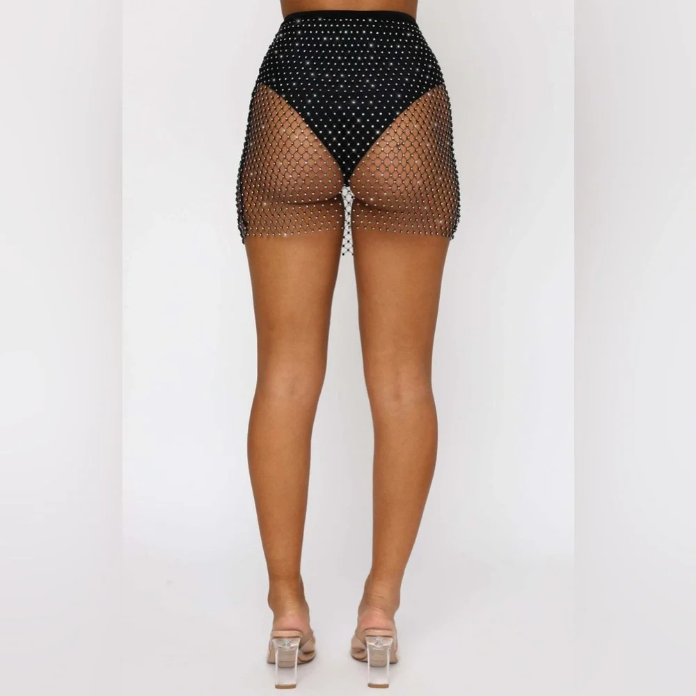 Feel the Beat mini skirt & Play it Louder top in Black XS/S